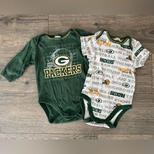 NFL Green Bay Packers Baby Onesie Bodysuits
